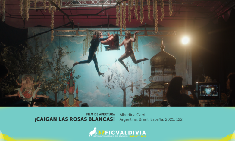 FICValdivia abre su convocatoria 2025 y anuncia “¡Caigan las rosas blancas!” como su Film de Apertura